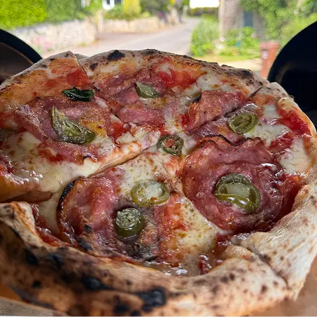 The Piccolo Box wedding pizza